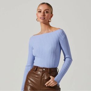 ASTR the Label Off the Shoulder Sweater